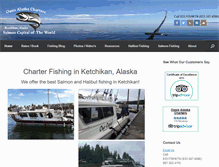 Tablet Screenshot of oasisalaskacharters.com